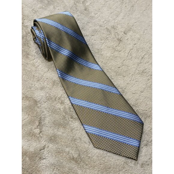 Geoffrey Beene Men’s Necktie 100% Textured Silk Elegant‎ Tie Fast Shipping! - Picture 1 of 3